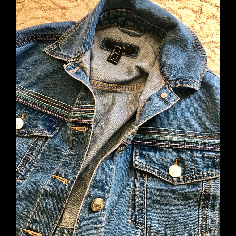 NWOT Jean Jacket - Picture 2 of 4